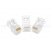 CAT6 RJ45 CCP CAT6穿透式水晶頭 優質網路水晶頭 RJ45水晶頭 網線水晶頭 8芯水晶頭 六類透明水晶頭(單件式) 水晶頭 護套 網路接頭 高速網路線 穿孔式網路線 數據中心 電腦 網路孔